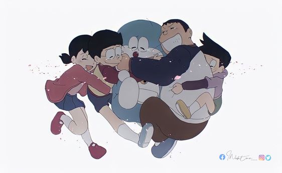 Doraemon Friends 😍❤️