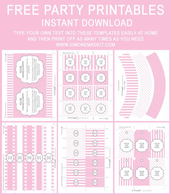 Free Blue Baby Shower Printable Templates Blue party, Free baby - free baby shower label templates Free Blue Baby Shower Printable Templates Blue party, Free baby - free baby shower label templates