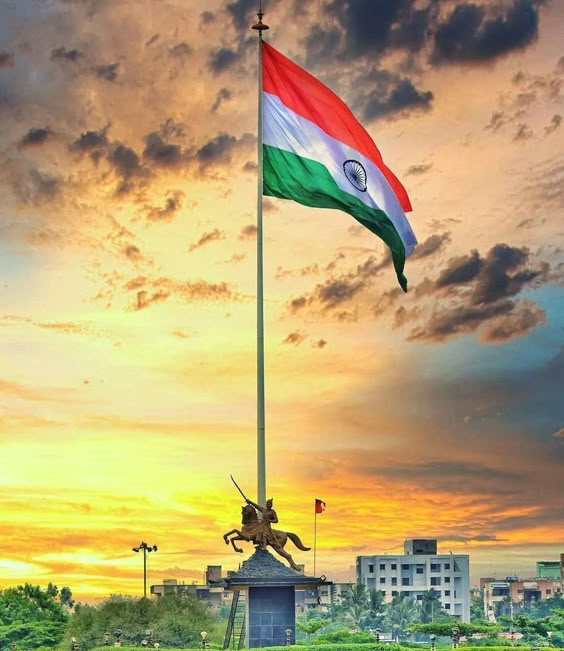National flag of INDIAN