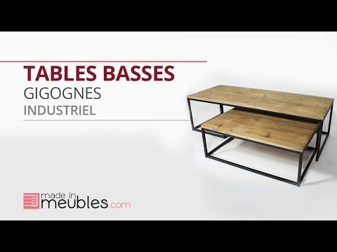 Meuble Tv Industriel Gris Style Casier 2 Portes 1 Tiroir 1 Niche Made In Meubles