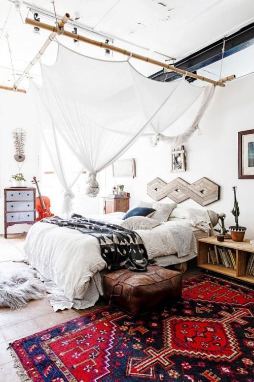 Smart Diy Bohemian Bedroom Decor Ideas 06 Bohemian Style Bedrooms Bohemian Style Decor Bedroom Home Decor Bedroom