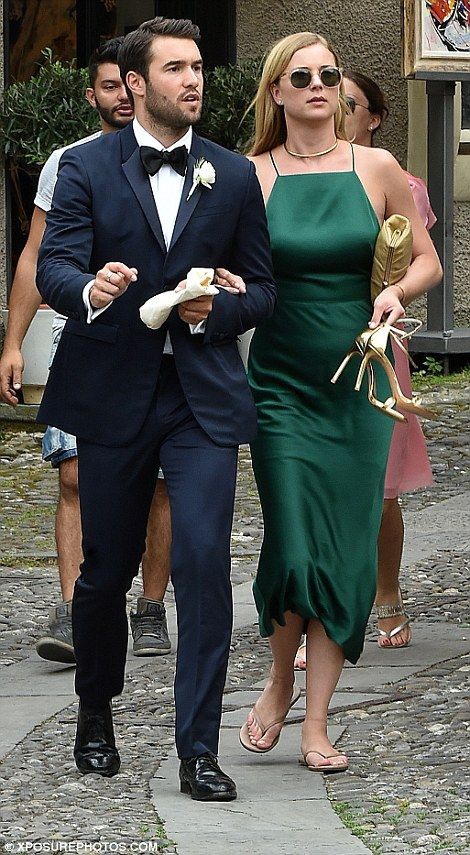Glamour: Scarlett\'s brother Joshua Bowman was joined by his stunning Canadian girlfriend Emily VanCamp