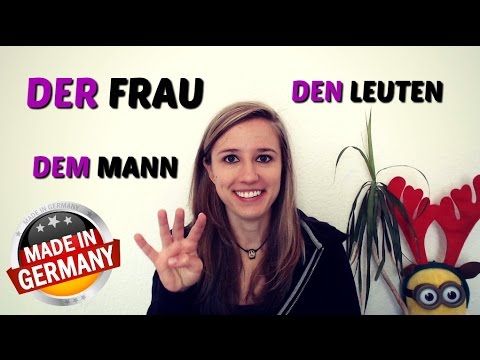 The Dative Part 2 Einem Einer Etc Indefinite Articles