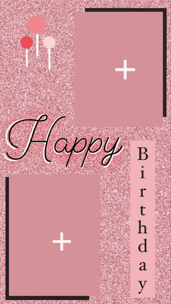 Pin by Hestia on Templates | Happy birthday posters, Happy birthday frame, Birthday collage