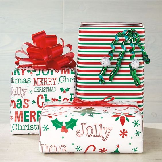 Oh So Merry Flat Gift Wrap Sheets | Current Catalog