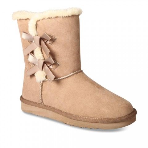 Bottines plates noeuds , Chaussea. 34\u20ac99