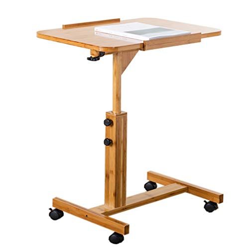 Amazon Com Vive Overbed Table Xl Hospital Bed Table Swivel Wheel Rolling Tray Adjustable Over Bedside Home In 2020 Overbed Table Hospital Bed Table Bed Table