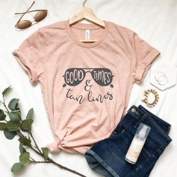 Download Good Times T Shirt Kh01 Summer Shirts Vinyl Shirt Designs Summer Shirts