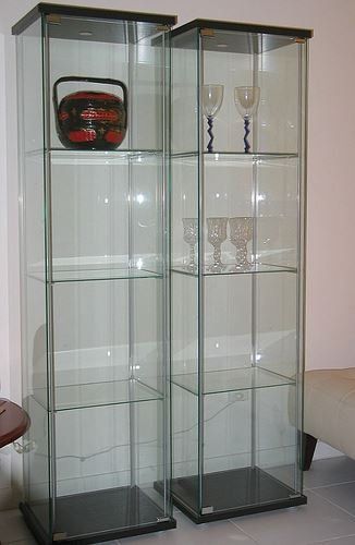 Ikea Detolf Glass Curio Display Cabinet Black Com Dp B005vx3l Door Wall Mounted Cabinets Ikea Detolf Glass Curio Display Cabinet, Glass Showcase Cabinet Ikea