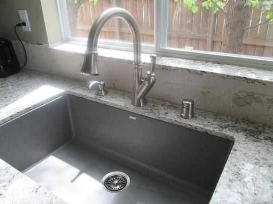 Pin By Arathi Chandran On Kitchen Style Composite Kitchen Sinks Kitchen Sink Remodel Undermount Kitchen Sinks