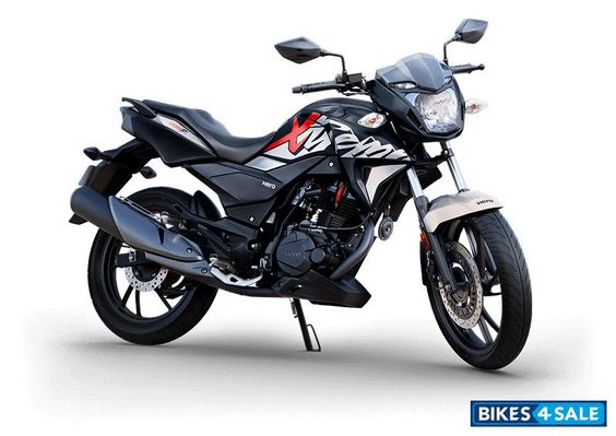 Panther Black with Cool Silver. Hero Xtreme 200R Motorcycle Picture Gallery