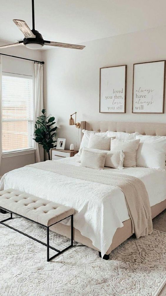 Ideas para dormitorios pequeños con encanto | Hogarmania