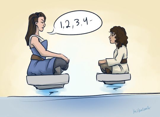 Jedi Eliza Training Little Phillip Hamilton X Star Wars By