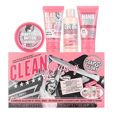 Clean Getaway™ Gift Set Bath & Body HAPPY PAMPER™ Gift Set