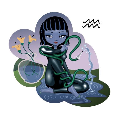 Aquarius by Sharon Tancredi, via Behance