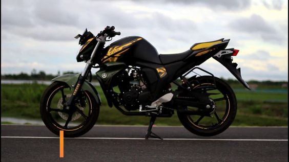 Yamaha FZS Fi V2.0 top speed , all new matte addition ...