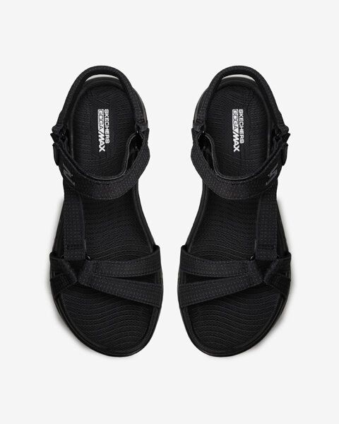 Skechers On The Go 600 Brilliancy Kadin Siyah Sandalet 5 Siyah Sandalet Sandalet Siyah