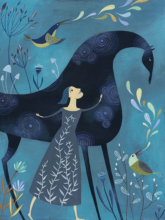 Me vi encima. Edición abierta de Giclee por por TracieGrimwood