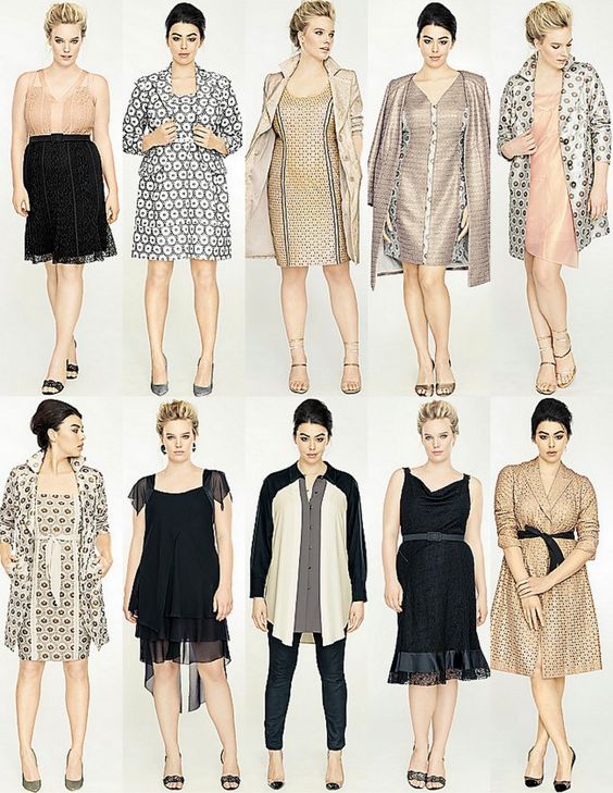 Isabel Toledo Collection for Lane Bryant (third on the bottom is my favorite)