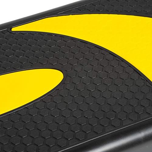 3 Level Adjustable Aerobic Step Platform Exercise Accessory for Home Gym Cardio Workout 3 Level Adjustable Aerobic Step Platform Exercise Accessory for Home Gym Cardio Workout