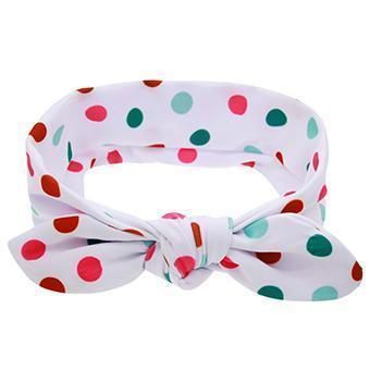 Baby Girl Kids Hairband with Bowknot and Flower Floral Rabbit Ears For Halloween