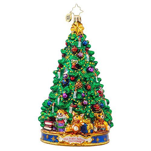 Christopher Radko Joyful Glow \'Twas the Night Before Christmas Ornament Series