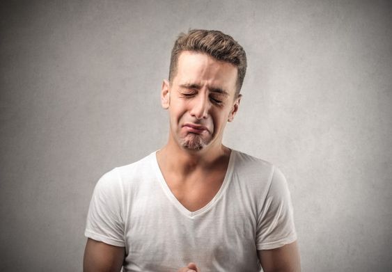 Premium Photo | Sad crying man