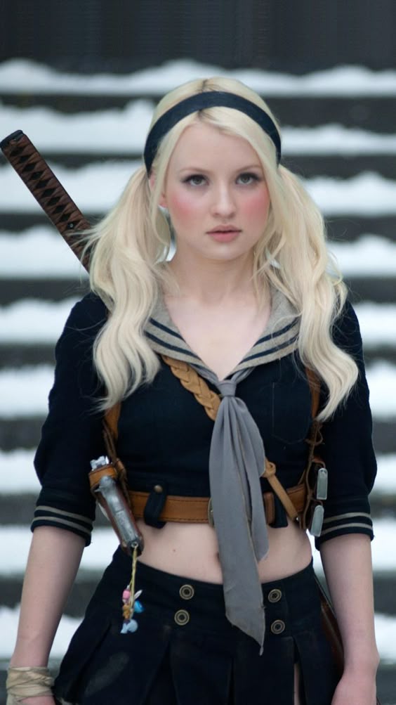 Emily Browning, sucker punch, actress, movie, 720x1280 wallpaper