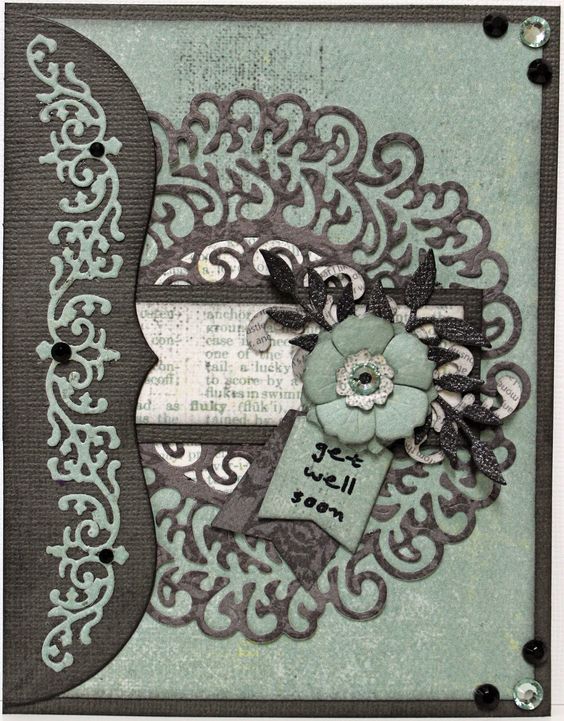 Cheery Lynn Designs Blog: Get Well Soon Card with Corina Finley