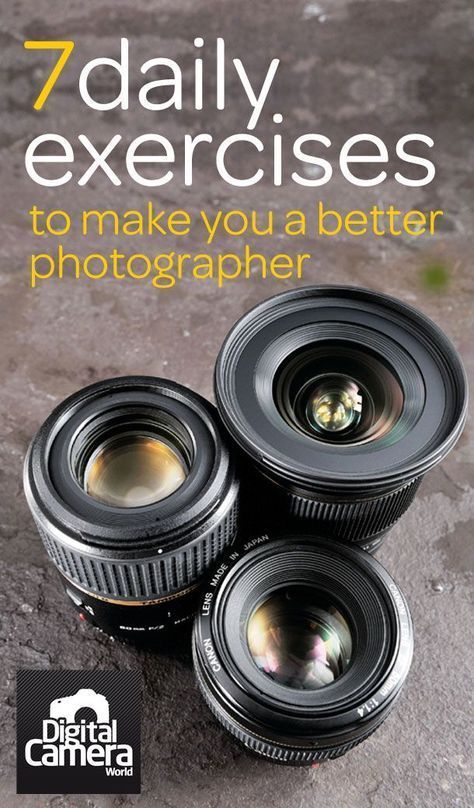 7 exercises that will make you a better photographer!
