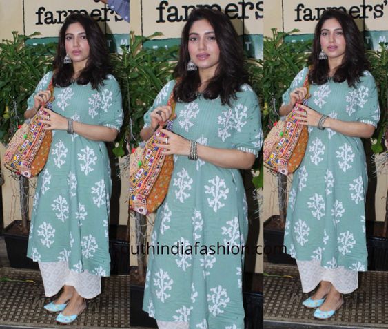 Bhumi Pednekar\'s Ethnic Look! – South India Fashion