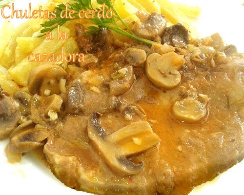 Receta Chuleta Chuletas De Cerdo Recetas De Chuletas De Cerdo