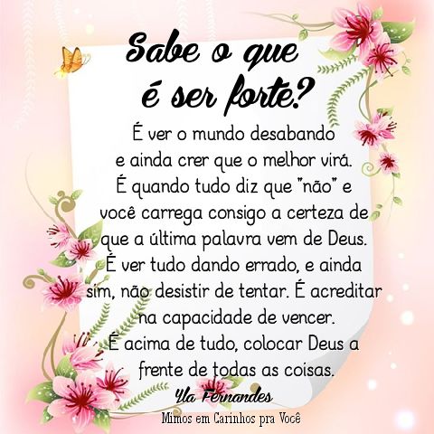 Mimos em Carinhos pra Você: Reflexão...