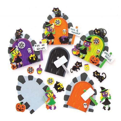 Halloween colouring pages baker ross