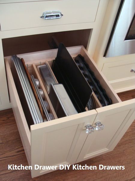 15 Incredible Kitchen Drawer Diys 3 Shelved White Diy Crafts You Home Design With Images Top Cabinets Models Drawers 15 Incredible Kitchen Drawer Diys, Diy Kitchen Cabinet Drawer Boxes