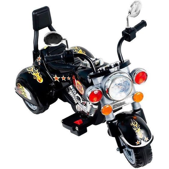 Case Ih 400cc Motorcycle Foot To Floor Rider Street Bike Leksaker