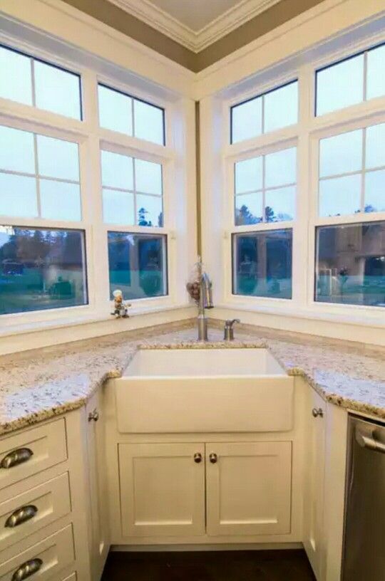 More Ideas Below Kitchenideas Kitchensink Copper Corner Kitchen Sink Layout Ideas Undermount Kitchen Sink Remodel Corner Sink Kitchen Farmhouse Sink Kitchen