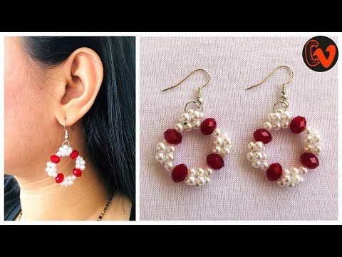 How To Make Beaded Earrings At Home How To Make Beaded Earrings At Home