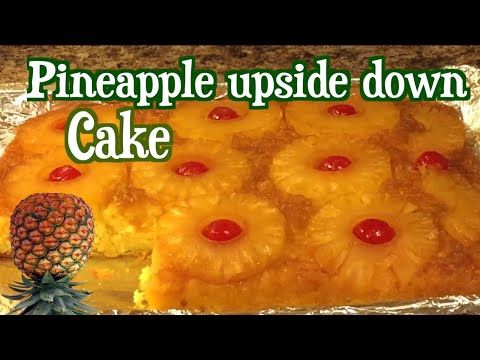 Yummy Pineapple Upside Down Cake With Crushed Pineapples Drain Juice Use Recipe On Back O Pineapple Upside Down Cake Pineapple Cake Recipe Pineapple Cake