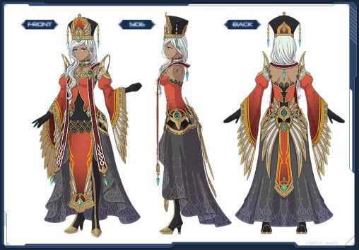 Tacridia Robe Pso2 イラスト キャラクターデザイン イラスト Tacridia Robe Pso2 イラスト キャラクターデザイン イラスト