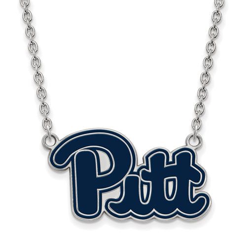 Lex & Lu LogoArt Sterling Silver University of Houston Large Enamel Pendant LAL145682 Lex & Lu LogoArt Sterling Silver University of Houston Large Enamel Pendant LAL145682