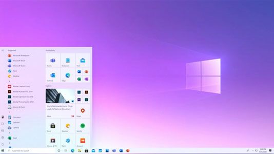 Microsoft Desain Ulang Start Menu Windows 10 Windows 10 Microsoft Windows