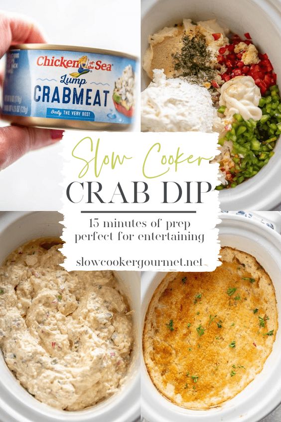 Slow Cooker Crab Dip