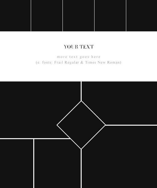 Moodboard Template Mood Board Template Typography Book Photo Collage Design