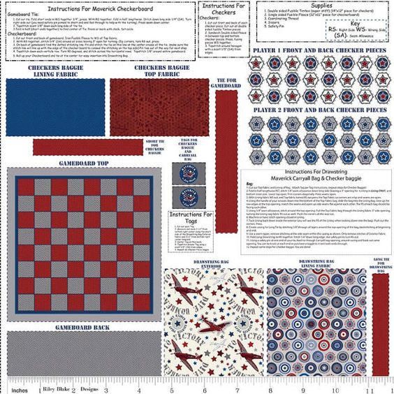 Maverick Gameboard PANEL in Navy Blue From Riley Blake approx 36x44