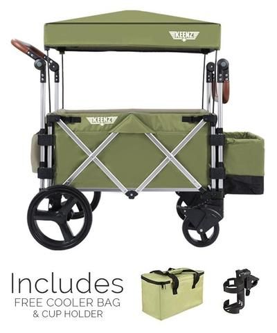 Keenz 7S Stroller Wagon (Green) #stroller #supremestroller #pram #pushchair #baby #parents