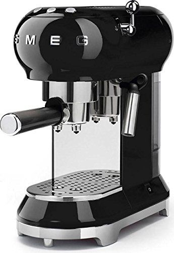 Smeg Espresso Machine Black Ecf01 Blus Smeg Espresso Coffee