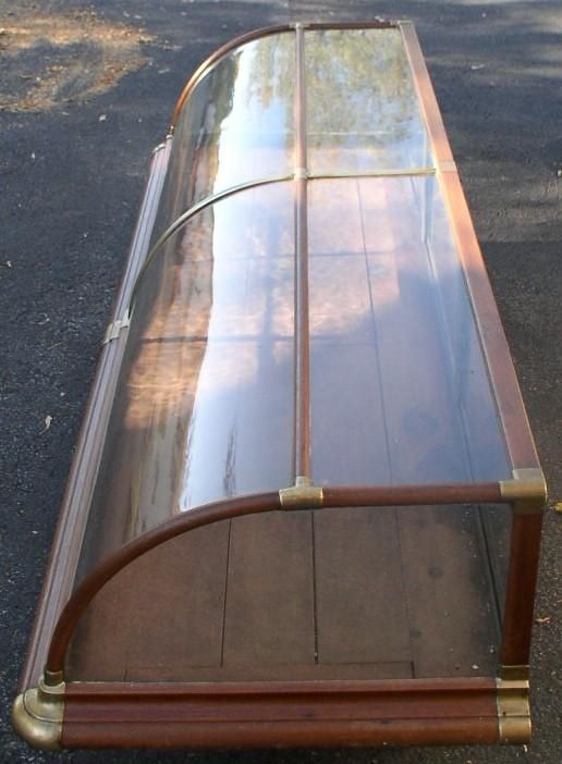 1800s Victorian Countertop Curved Display Case Watch Collectables Baked Goods Jewelry 1800s Victorian Countertop Curved Display Case Watch Collectables Baked Goods Jewelry