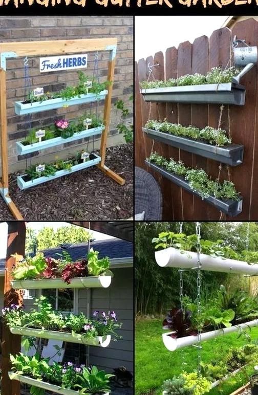 47 Hanging Shelves Herb Garden Ideas 76 Homydepot Com Small Herb Garden On The Balcony A Herb Ga In 2020 Hanging Herb Gardens Herb Garden Wall Small Herb Gardens