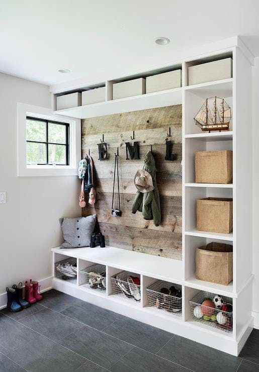 A mudroom is a highly practical space, but that doesn